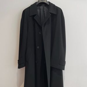 Loro Piana Black Overcoat. Perfect Conditions